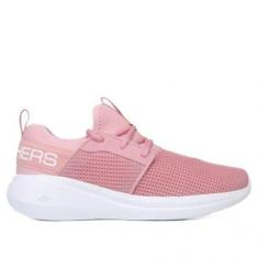 Tênis Infantil Go Run Fast Skechers Rosa Claro-Feminino