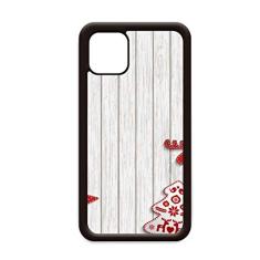 Capa Merry Christmas Red Alce Star para iPhone 12 Pro Max para Apple Mini Mobile Case Shell