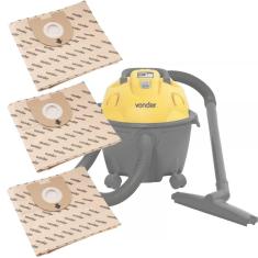 Saco Coletor de Pó Para Aspirador de Pó APV 1210 Com 3 Peças Vonder