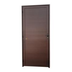 Porta de Alumínio Lambril Super 25 210cm x 80cm Brimak Corten