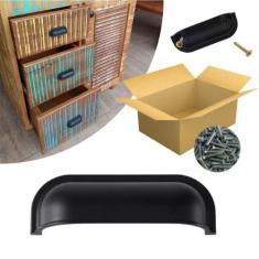 Puxador Concha Colonial Puxador para armário de cozinha Puxadores para