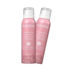 Sabonete Mousse Facial de Limpeza Frutas Vermelhas -Ruby Rose