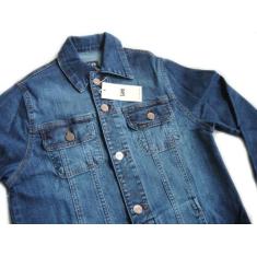 Jaqueta Jeans Lee Masculina Tradicional com Elastano 1701, Azul, P
