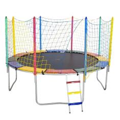 Cama Elástica 3,05m Lona Preta sem Emenda Chicoplay