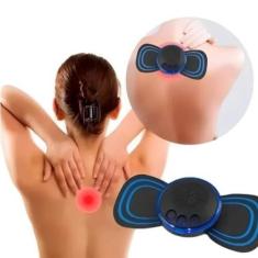 Mini massageador portátil EMS para pescoço, lombar e corpo. Relaxament