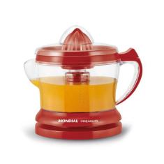 Espremedor de Frutas Mondial Red Premium E-23 1,25L Vermelho 30W - 220