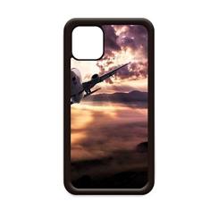 Capa de celular Dark Red Sky Clouds para iPhone 11 Pro Max para Apple Mobile Case