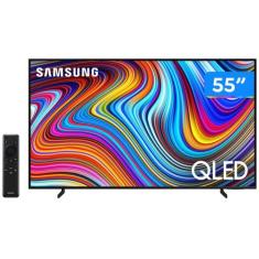 Smart Tv 55 Uhd 4K Qled Samsung Qn55q60 - Wi-Fi Bluetooth 3 Hdmi 2 Usb