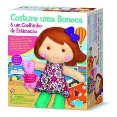 Costure Uma Boneca E Um Coelhinho De Estimação - 4m - 4M - kidzlabs