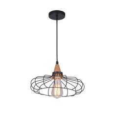 Pendente Mora 1xe27 Taschibra Amadeirado