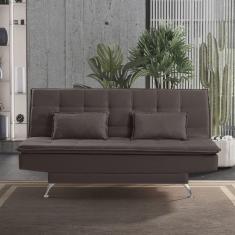 Sofá Cama 3 Lugares 192cm Luna Estofart