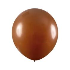 Balão de Látex Marrom - 9 Polegadas - 50 Unidades