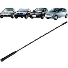 Haste para Antena Teto Universal 35cm Plástico Preto - AMC
