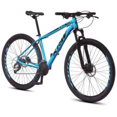 Bicicleta Aro 29 KRW Alumínio 27 Vel Shimano Altus Hidráulico com Trava S45-Unissex