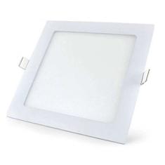 Plafon Led Embutir Quadrado 12w Blumenau 2 Unidade - 3000k Luz Amarela