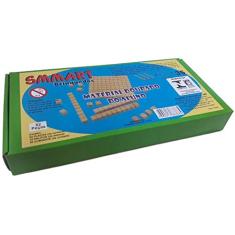 Smmart, 61388, Caixa Reforçada, 62 Peças, Material Dourado