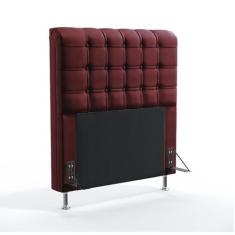Cabeceira Estofada Decorativa Para Cama Box Dama 90 Para Cama de Solte