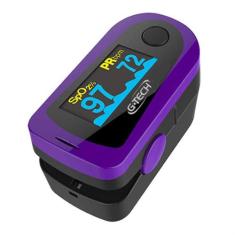 Oxímetro Digital De Pulso Portátil De Dedo G-tech Com Estojo Completo