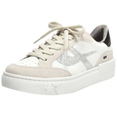 Tenis Feminino Casual Brilho Conforto Urbano Via Marte