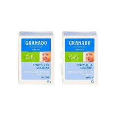 Sabonete Granado Baby 90G Lavanda-Kit C/2Un