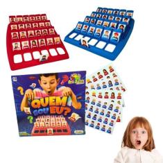 Jogo Quem Sou Eu Educativo Com Tabuleiro E Cartas Advinha - Tesla Stor