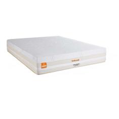 Colchão King Size Inducol Mola Ensacada New London 30x193x203cm Bege/branco