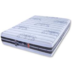Colchão Queen Castor Silver Star Air Double Face Tecnopedic 158x198x34
