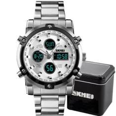 Relógio Masculino Skmei 1389 Á Prova D'água Digital Esporte Luxo-Masculino