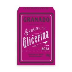 Sabonete Barra Granado Glicerina Rosa Hidratante 90g