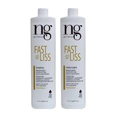 Ng De France Kit Pós Fast Liss Shampoo 1000ml + Cond. 1000ml