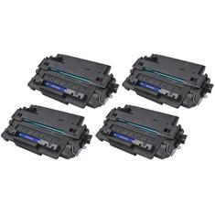 4 Toner Compatível Ce255a 255a 55a | P3015n P3015x P3015dn