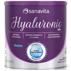 Hyaluronic ácido hialurônico Skin da Sanavita com 270g