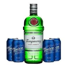 Gin Tanqueray 750Ml + 4 Água Tônica 350Ml