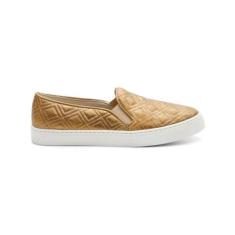 Slip on feminino tenis plataforma casual sapato de couro legitimo conf