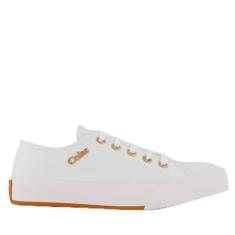 Tênis Coca Cola Sandy Canvas Feminino Branco e Cobre