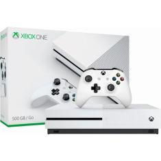 Console Microsoft - Xbox One S De 500 Gb Renovado - Branco - Microsoft