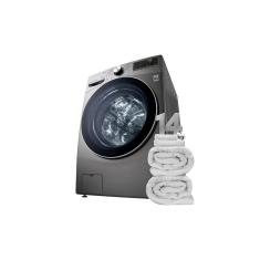 Lava e Seca Smart LG 14kg Aço Escovado com Inteligência Artificial AIDD™  WD14EGS62A - 220v