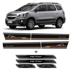 Kit Adesivo Faixa Lateral Spin Activ 14/ + Soleira Protetora - SPORTIN