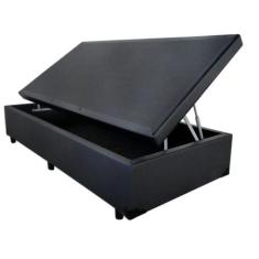 Cama Box Baú Solteiro 78 X 188 - Suede Marrom - SP Móveis