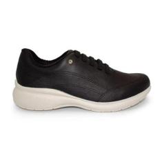Tênis Usaflex Feminino Couro Casual AB6414-Feminino