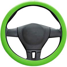 Capa de volante universal para carro Pinhaijing colorida antiderrapante silicone capa protetora para volante peças de acessórios para decoração de interiores