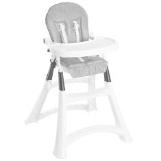 Cadeira para Refeição Galzerano Alta Premium 5070GR - Até 15kg - Grafite