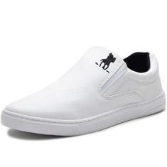 Tênis Masculino Polo Plus Slip On Casual-Masculino