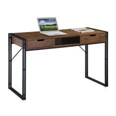 Escrivaninha Wooden Amêndoa E Preta