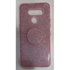 Capa Capinha Compatível Com LG K61 Lmq630baw 6.5 Glitter Brilhante Div