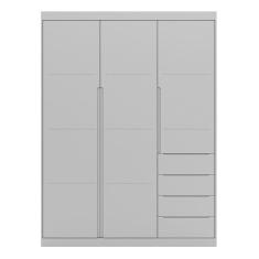 Guarda Roupa Infantil Pietra 3 Portas e 4 Gavetas - PR Baby