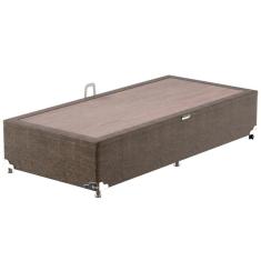 Base Box Para Colchão Solteirão Probel Com Baú Universal 34X100X200Cm Marrom