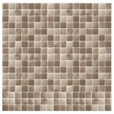 Papel De Parede Adesivo Pastilha Mesclado Bege 300X52Cm