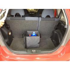 Organizador Porta Malas 3 Comp. Cinza/Preto 84x31x28 cm - Organibox