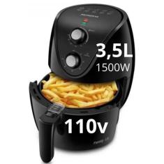 Fritadeira De Ar Af-35-bf Air Fryer 3,5l Preta Mondial, 110V